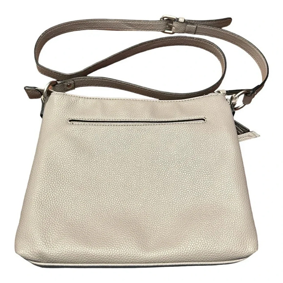 Grey/Beige Dana Bachman Crossbody Purse - Gently Used - Picture 2 of 6